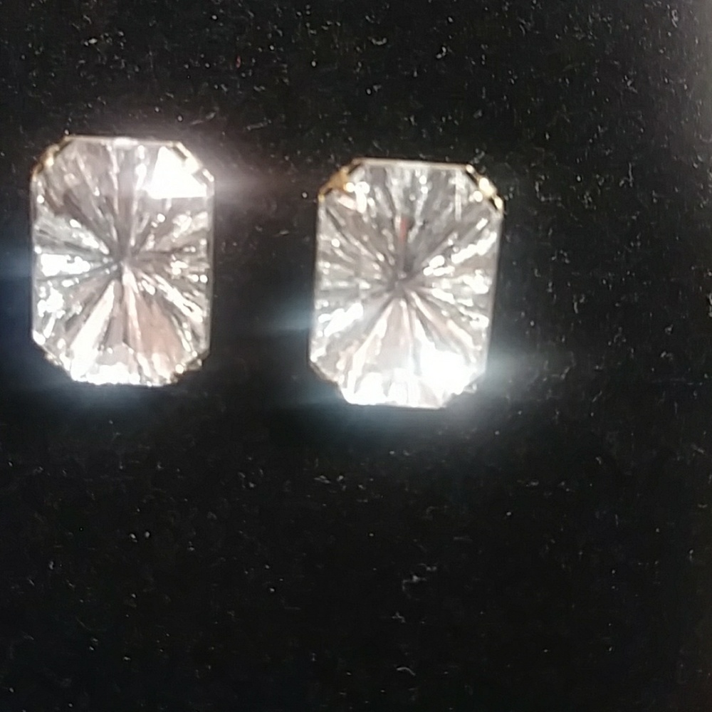 Large Rhinestone Earring